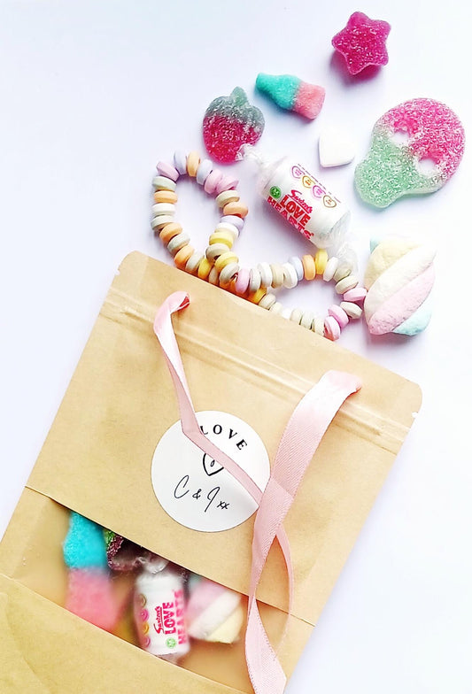 Eco-friendly Medium Personalised Sweet Pouch
