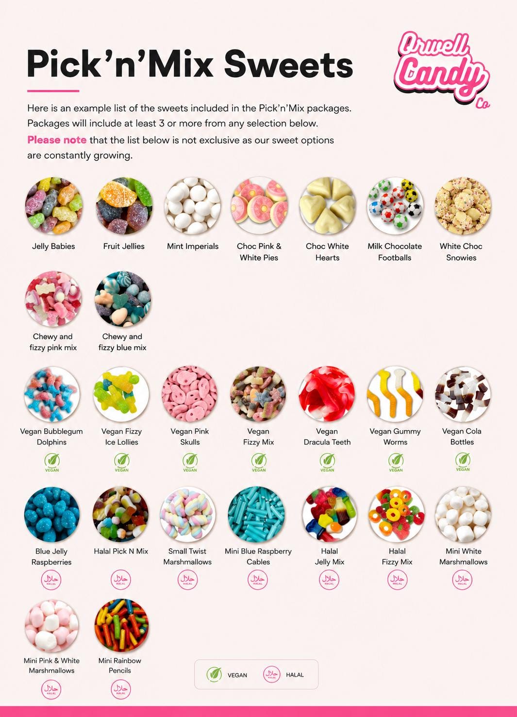 Corporate Branded Sweet Bags