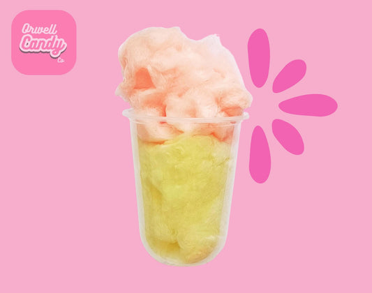 Personalised Freshly Spun Candy Floss