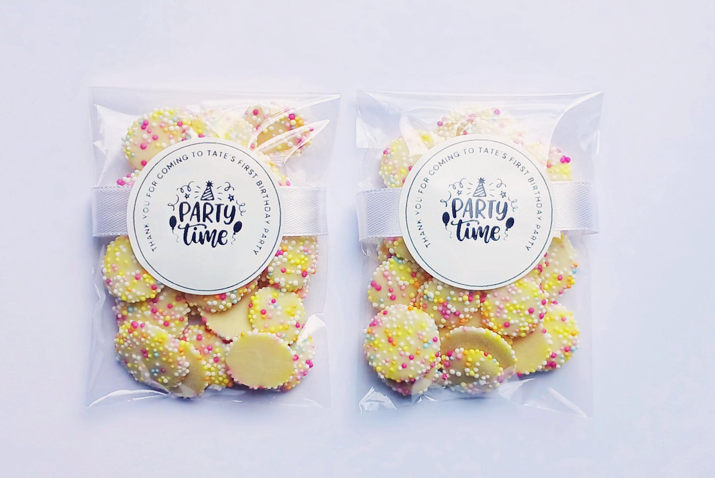 Personalised Party Favour Bags for Guests, Vegan, Halal, Birthday, Hen Do Sweets, Wedding Favours
