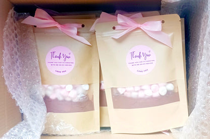 Eco-friendly Personalised Hot Chocolate With Marshmallows - Two Servings