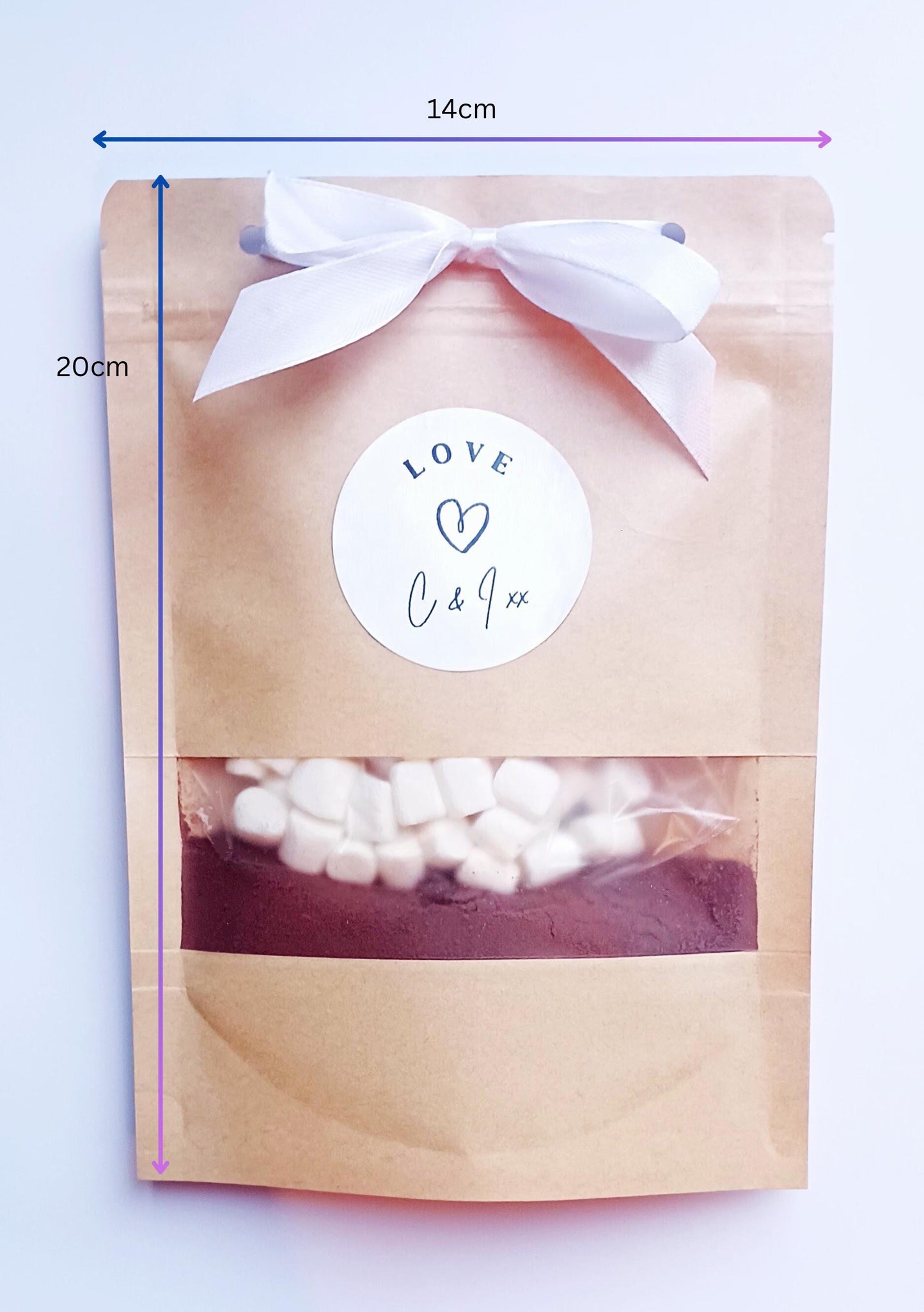 Eco-friendly Corporate Hot Chocolate Gift With Marshmallows