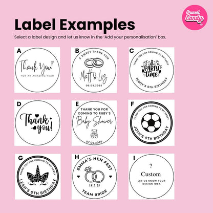 Eco-friendly Medium Personalised Sweet Pouch