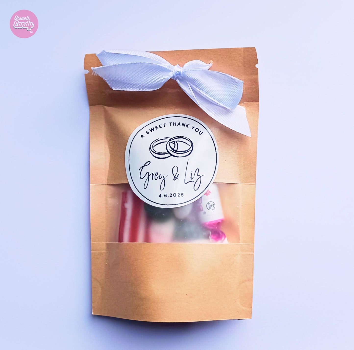 Eco-friendly Small Personalised Sweet Pouches