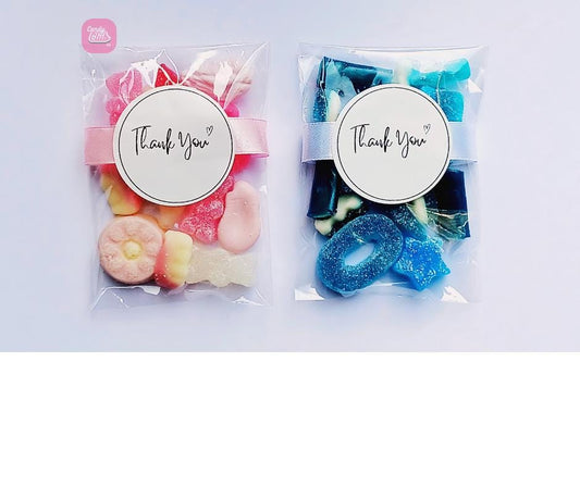 Personalised Party Favour Bags for Guests, Vegan, Halal, Birthday, Hen Do Sweets, Wedding Favours