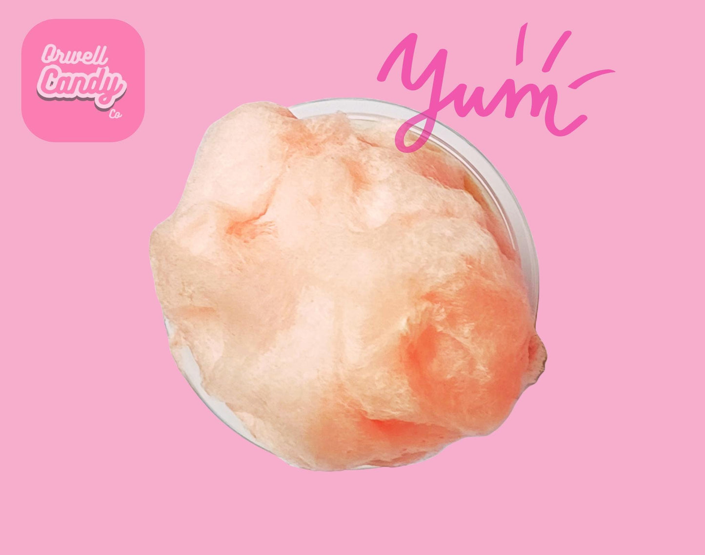 Personalised Freshly Spun Candy Floss