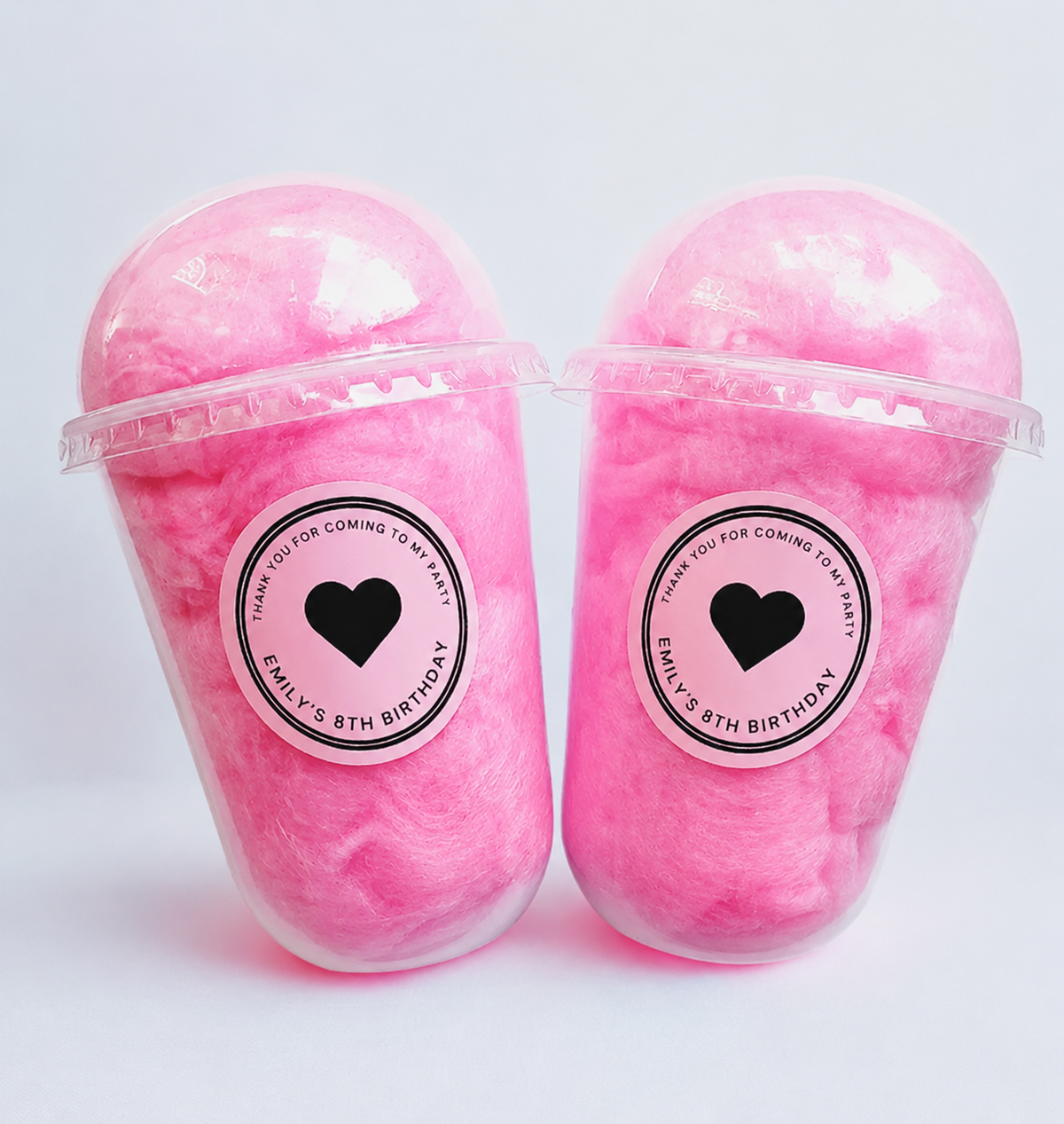 Personalised Freshly Spun Candy Floss