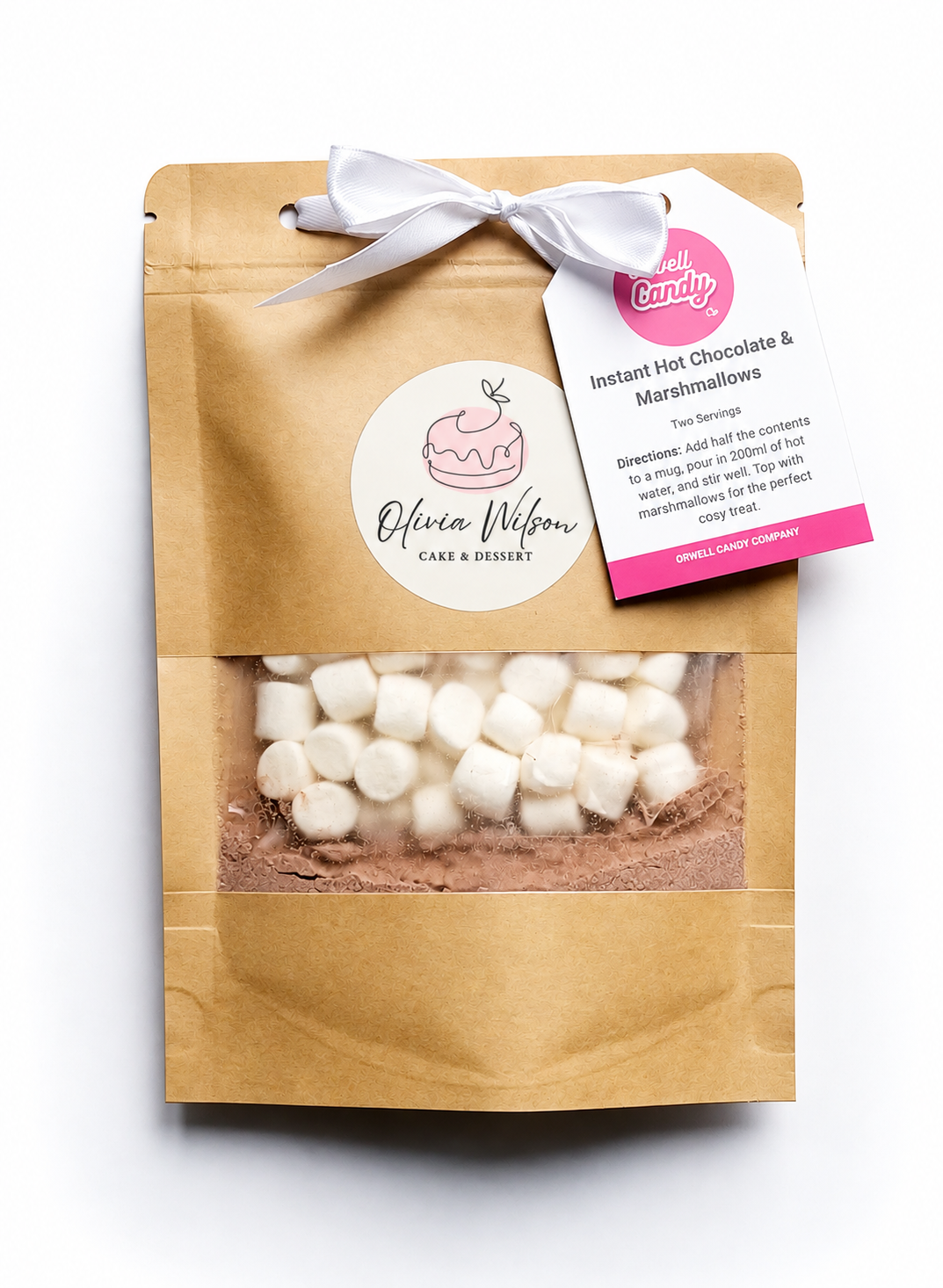 Eco-friendly Corporate Hot Chocolate Gift With Marshmallows