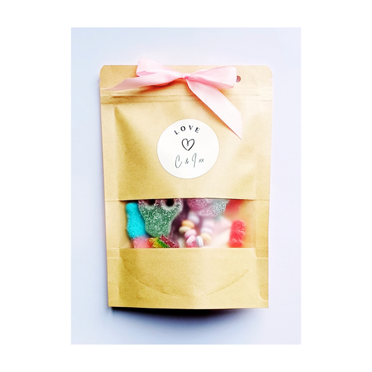 Eco-friendly Medium Personalised Sweet Pouch