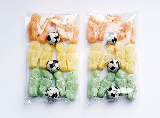Personalised Football Player Favour Bags for Guests, Birthday, Hen do sweet