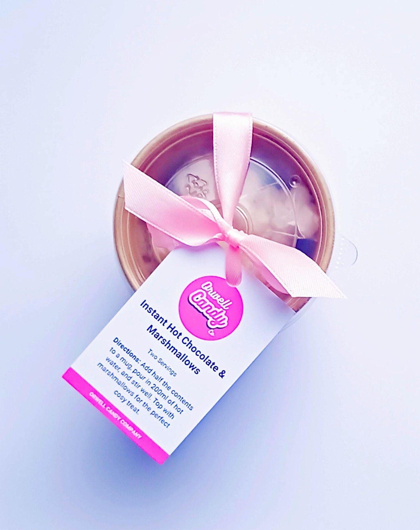 Eco-Friendly Reusable Hot Chocolate Cup with Marshmallows