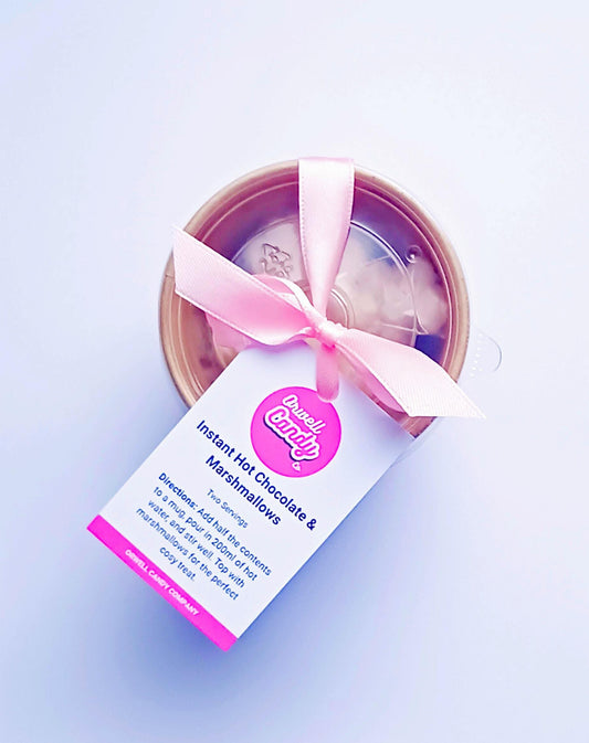 Eco-Friendly Reusable Hot Chocolate Cup with Marshmallows