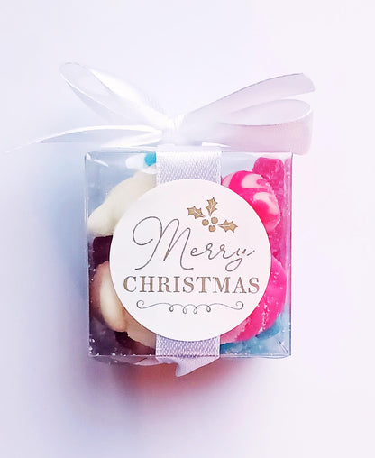 Personalised Festive Sweet Cube