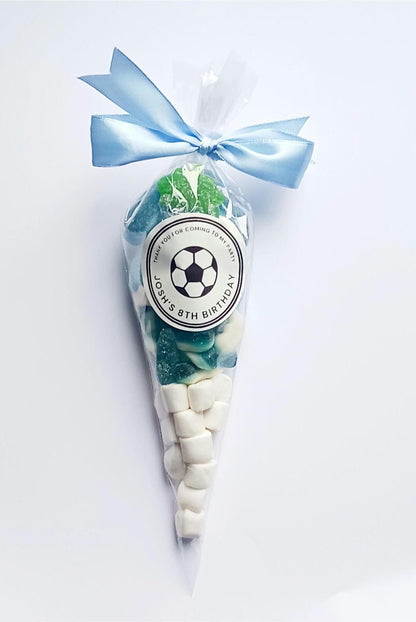 Personalised Sweet Cones - Custom Candy Favour Cone for Guests, Thank You Gift, Vegan, Halal, Birthday, Hen do sweet