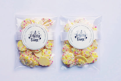 Personalised Party Favour Bags for Guests, Vegan, Halal, Birthday, Hen Do Sweets, Wedding Favours