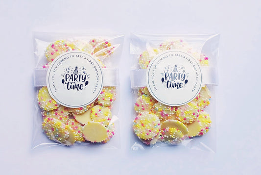 Personalised Party Favour Bags for Guests, Vegan, Halal, Birthday, Hen Do Sweets, Wedding Favours