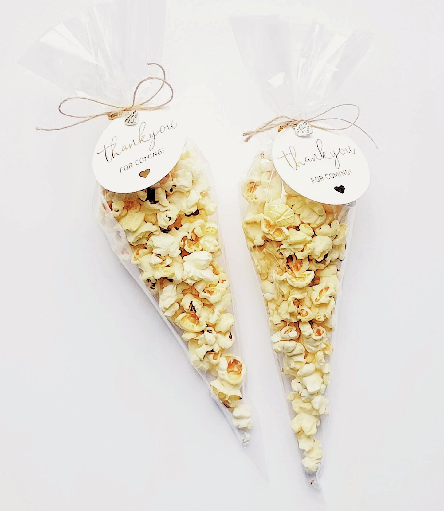 Thank You for Coming Popcorn Cones