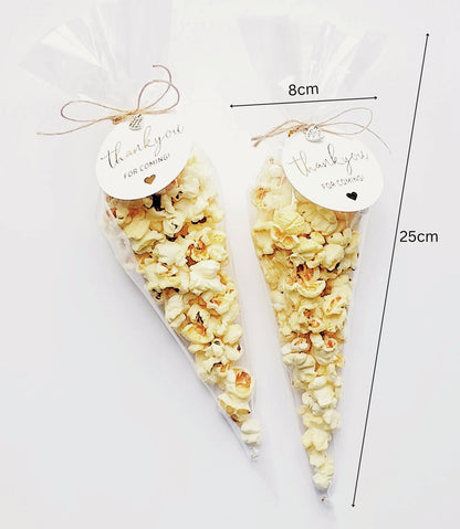 Thank You for Coming Popcorn Cones