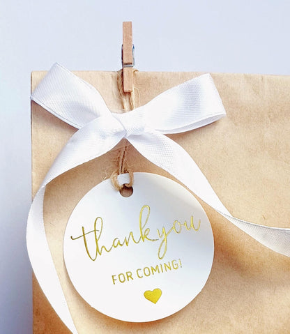 Thank You for Coming Favour Bags