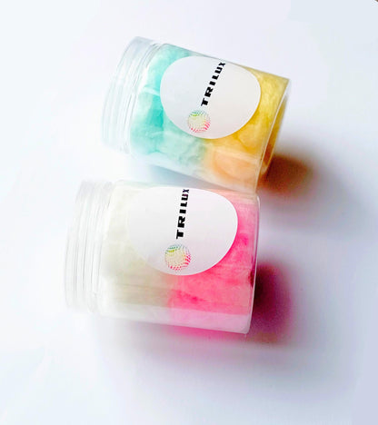 Branded Candy Floss Pots