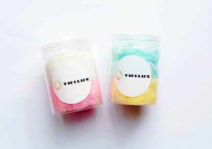 Branded Candy Floss Pots
