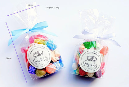 Personalised Name Bracelet Sweet Bag