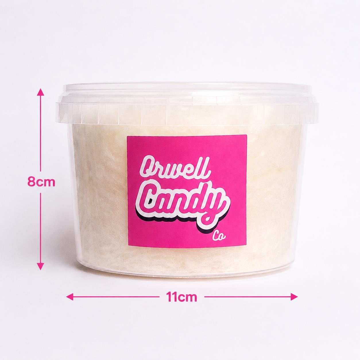 Candy Floss Tub - 500ml or 1000ml