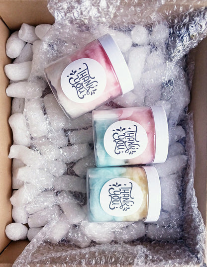 Personalised Candy Floss Pots