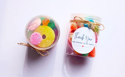 Personalised Sweet Jar Party Favours