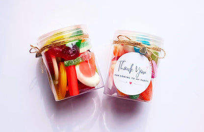 Personalised Sweet Jar Party Favours