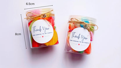 Personalised Sweet Jar Party Favours